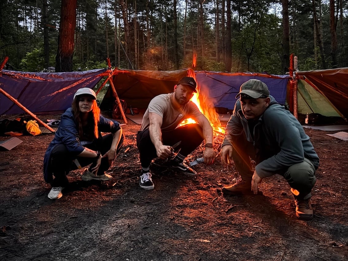 Inuits team on fire
